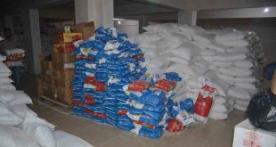 Ağrı'da tonlarca sahte temizlik malzemesi ve çay ele geçirildi