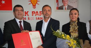 Patnos'ta AK Parti İlçe Başkanlığına Çetin Taşdemir atandı