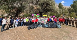 Her yıl on binlerce kişinin ziyaret ettiği gözelerde çevre temizliği