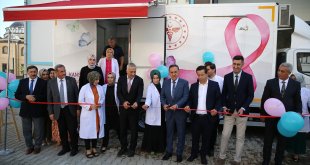 Bingöl İl Sağlık Müdürlüğüne hibe edilen kamyon kanser tarama aracına dönüştürüldü