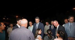 Hakkari Valisi Ali Çelik "Gece mesaisinde"