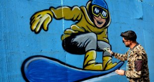 Cıbıltepe Kayak Merkezi grafitilerle renkleniyor