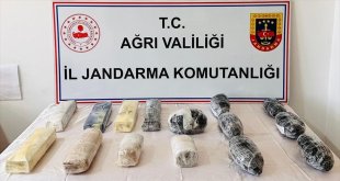 Ağrı'da uyuşturucu ele geçirildi