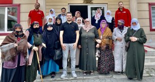 Kızılay'dan yaşlılara sürpriz