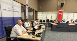 Bingöl'de il afet risk azaltma planı toplantısı yapıldı