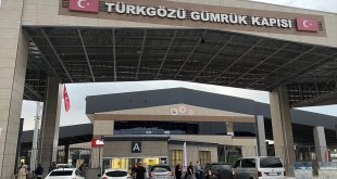 Modernize edilen Türkgözü Gümrük Kapısı'nda araç çıkışı yüzde 65 arttı
