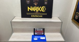 Erzincan'da uyuşturucu operasyonunda 2 şüpheli yakalandı
