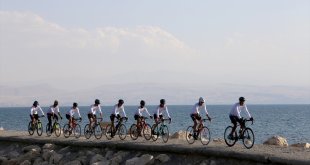 'Van Gölü Canavarları' bisiklet takımı yarışlara iddialı hazırlanıyor