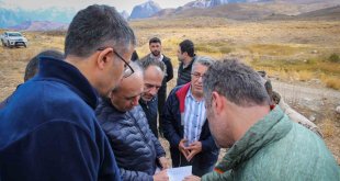 Vali Çelik, su sorunu çözümü için 3 bin 500 rakımda