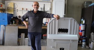 Özel tasarım sobalarıyla Ağrı'dan dünyaya açıldı