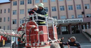 Iğdır'da gerçeği aratmayan afet tatbikatı