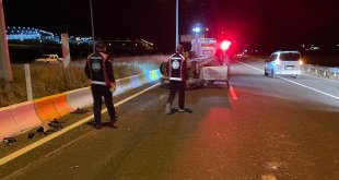 Ağrı'da iki otomobilin çarpışması sonucu 2 kişi yaralandı