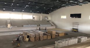 Bitlis'te 1500 seyirci kapasiteli spor salonunun yapımı devam ediyor