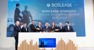 Borsa İstanbul'da gong Borlease Otomotiv için çaldı