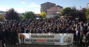Doğu ve Güneydoğu'da İsrail'in Gazze'ye saldırıları protesto edildi