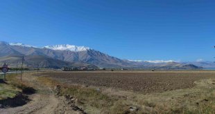 Artos Dağı'nın zirvesi beyaza büründü