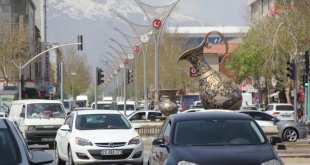 Erzincan'da araç sayısı 68 bin 736 oldu