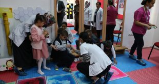 Malatya'da engelli öğrencilere diş taraması yapıldı