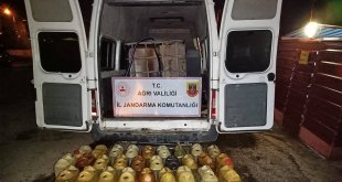 Ağrı'da 504 litre kaçak yakıt ele geçirildi