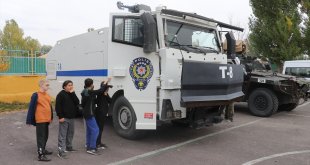Ağrı'da öğrencilere polis araçları tanıtıldı