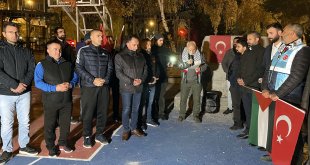 İsrail'in Gazze'ye saldırıları Ardahan, Kars ve Ağrı'da protesto edildi