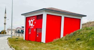 Aras, Cumhuriyetin 100. yılını trafolara resmetti