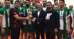 Solhan'da kurumlar arası voleybol turnuvası sona erdi