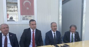 BİK Genel Müdürü Erkılınç, Malatya'da konteynerde görev yapan gazetecileri ziyaret etti