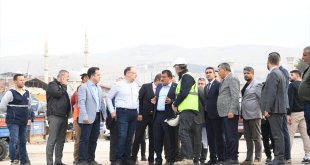 Çevre, Şehircilik ve İklim Değişikliği Bakan Yardımcısı Gürgen, Malatya'da incelemede bulundu