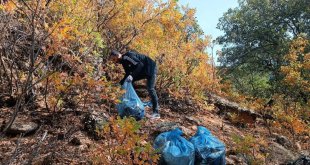 Tunceli'de çevre temizliği etkinliği