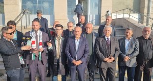 Van'da, İsrail'in Gazze'deki saldırılarına ilişkin suç duyurusunda bulunuldu