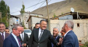 Vali Ali Çelik 3 ayrı mahallede incelemelerde bulundu