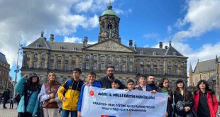 Ağrı'da Erasmus projesi kapsamında 76 kişi Avrupa'ya gitti