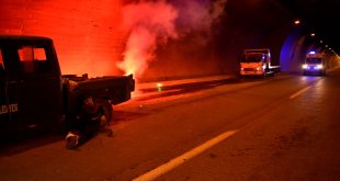 Bitlis'te 8 Ağustos Tüneli'nde trafik kazası tatbikatı yapıldı