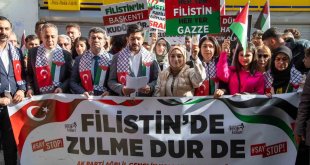 AK Parti Gençlik Kollarından İsrail'e kınama