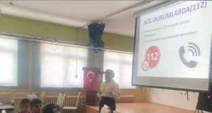 Çıldır'da Öğrencilere Sağlık Eğitimi Veriliyor