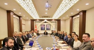 TGA toplantısı Vali Ali Çelik başkanlığında yapıldı