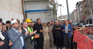 Hakkari'de Hacı Sait Camisi'nin temeli atıldı