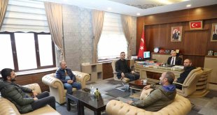 Ağrı Çalışan Gazeteciler Cemiyetinden İl Milli Eğitim Müdürü Kökrek'e ziyaret