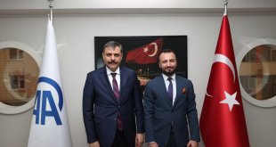 Erzurum Valisi Mustafa Çiftçi'den AA'ya ziyaret