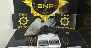 Bitlis'te uyuşturucu operasyonunda 2 zanlı tutuklandı