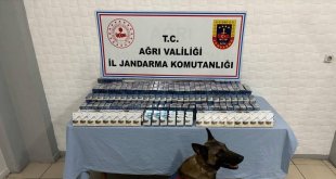 Ağrı'da kaçak elektronik ve paket sigara yakalandı