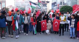 Iğdır'da 'Büyük Filistin Yürüyüşü'