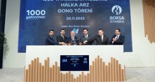 Borsa İstanbul'da gong, 1000 Yatırımlar Holding için çaldı