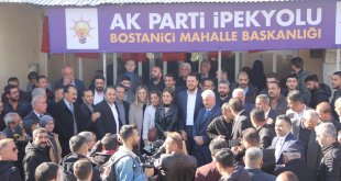 AK Parti İpekyolu İlçe Başkanlığı, Bostaniçi Mahallesi'nde temsilcilik ofisi açtı