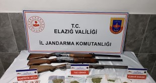Elazığ'da uyuşturucu operasyonunda bir şüpheli yakalandı