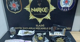 Elazığ'da uyuşturucu operasyonunda 1 şüpheli yakalandı