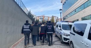 Elazığ'da kesinleşmiş hapis cezası olan 7 zanlı tutuklandı