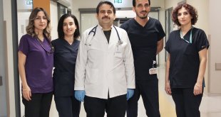 Elazığ'da akciğerinde sıvı gelişen 90 yaşındaki hasta torasentez işlemiyle şifa buldu