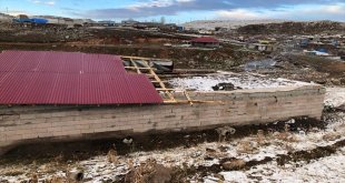Kars'ta fırtına sonrası hasar tespitine başlandı